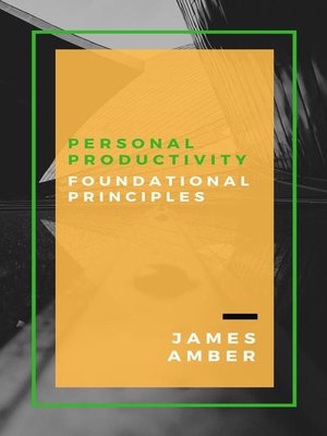 cover image of Personal Productivity